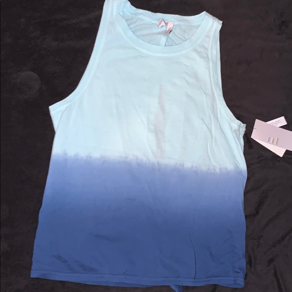 Open Back Tank Top